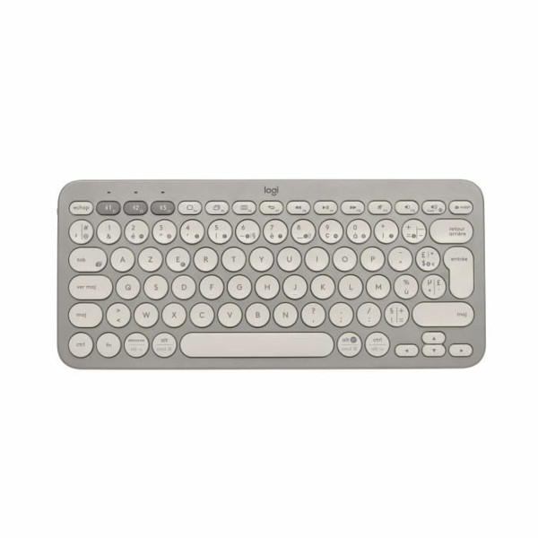 Keyboard Logitech K380 Grey French AZERTY