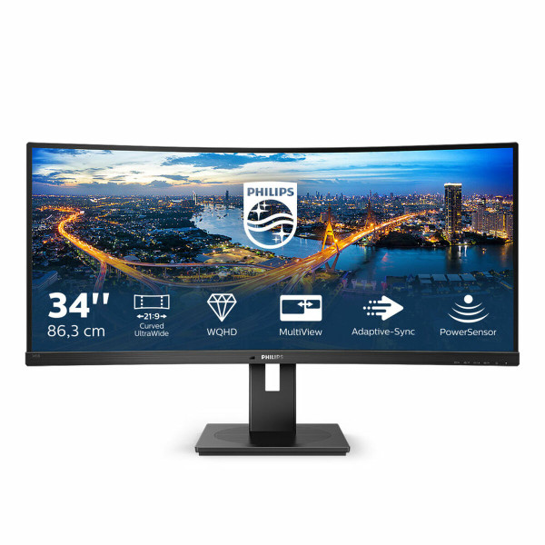 Monitor Philips 345B1C/00 34" 3440 x 1440 px Quad HD