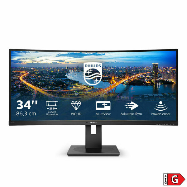 Monitor Philips 345B1C/00 34" 3440 x 1440 px Quad HD