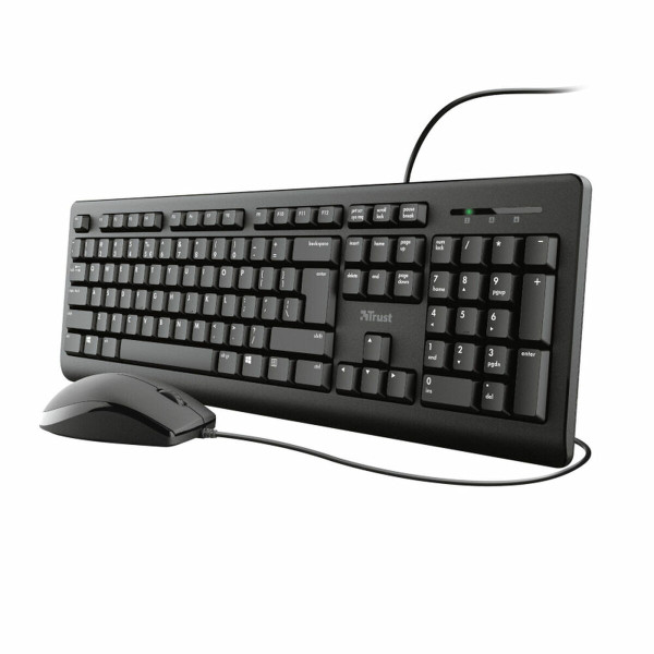 Keyboard and Mouse Trust TKM-250 Spanish Qwerty