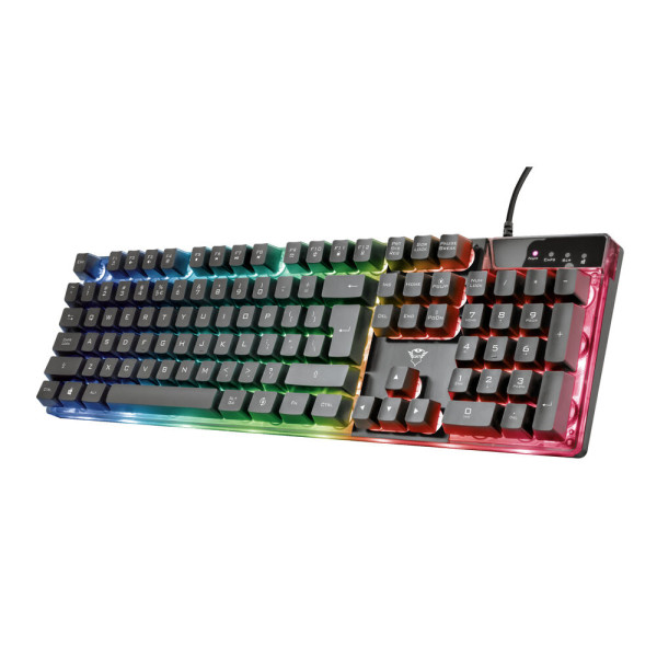 Gaming Keyboard Trust GXT 835 Azor QWERTY LED RGB