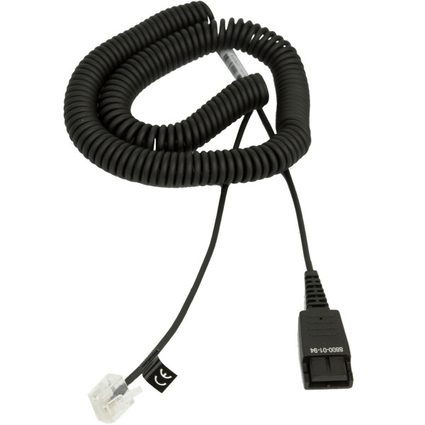 Telephone Cable Connection Jabra 8800-01-94 2 m 50 cm