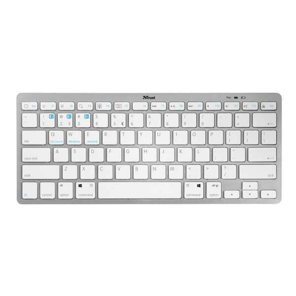 Bluetooth Keyboard Trust 23748 Spanish Qwerty