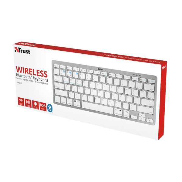 Bluetooth Keyboard Trust 23748 Spanish Qwerty