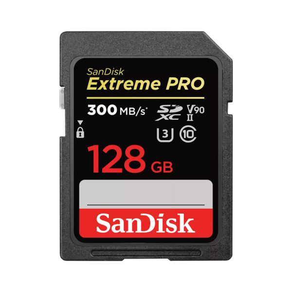 Micro SD Memory Card with Adaptor SanDisk SDSDXDK-128G-GN4IN   128 GB SDXC UHS-II