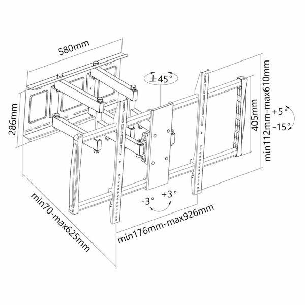 TV Mount Neomounts LFD-W8000           