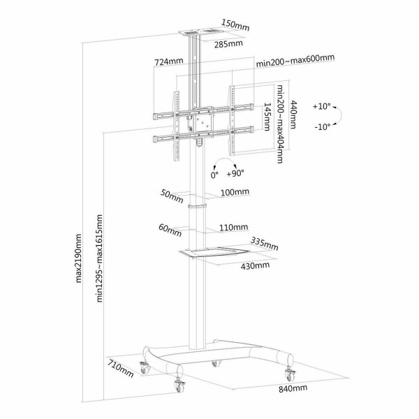 TV Mount Neomounts PLASMA-M1900E       