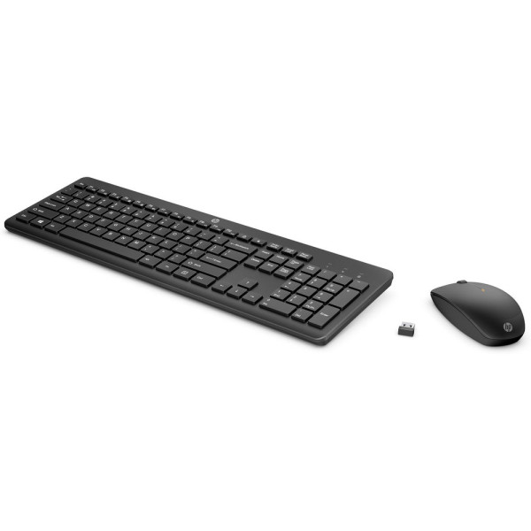 Keyboard and Mouse HP 1Y4D0AA#ABE Black QWERTY