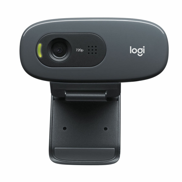 Webcam Logitech 960-001381 720p Black