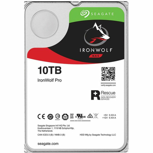 Hard Drive Seagate IronWolf Pro NAS 10TB NAS 3.5"