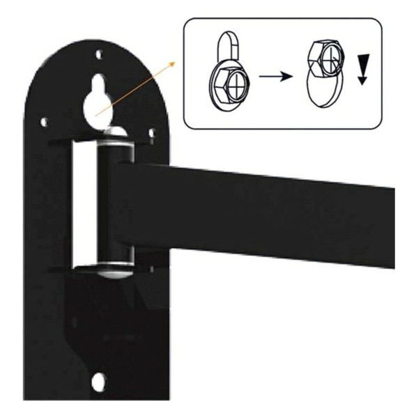 TV Mount Haeger Large Triple Tilt & Swivel 23" - 50"