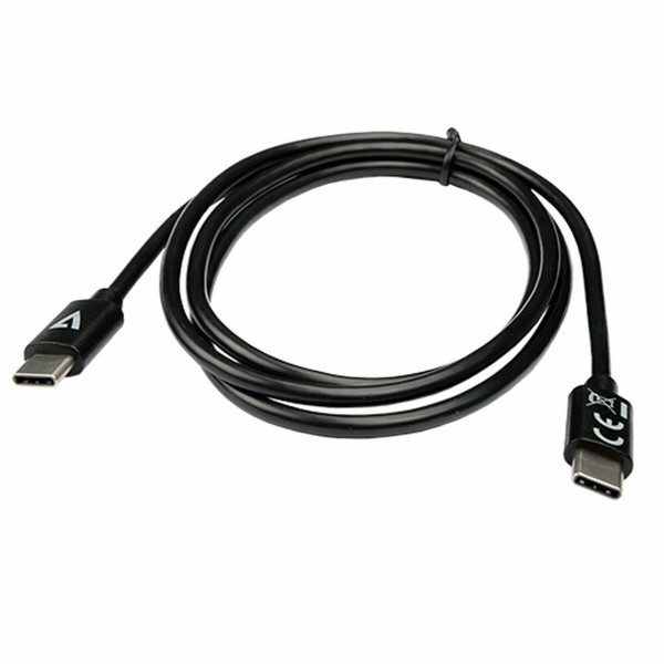 Cable USB C V7 V7USB2C-1M           Black