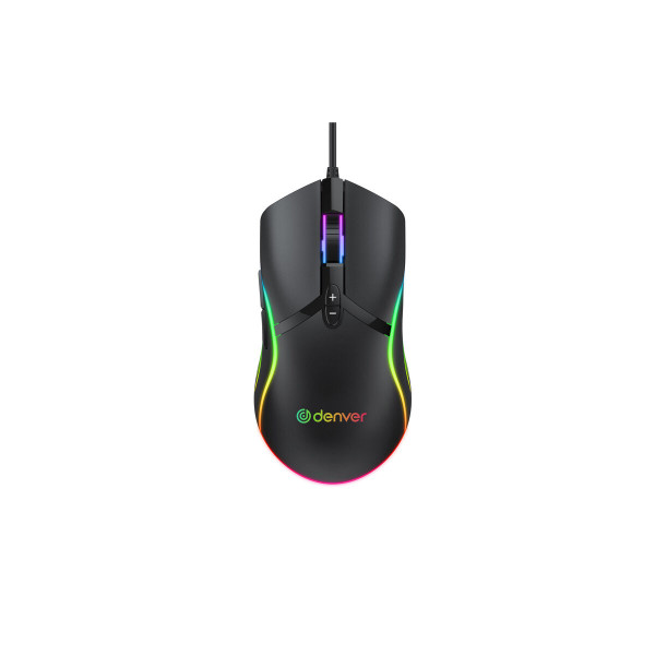 Mouse Denver Electronics GMO402 Black 6400 dpi