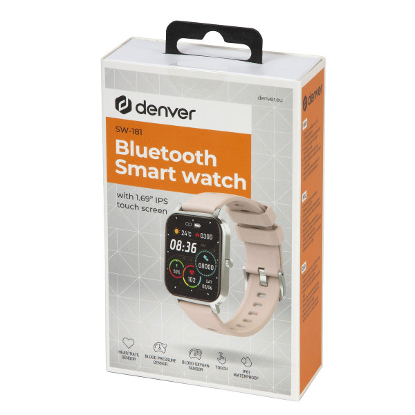 Smartwatch Denver Electronics SW181 Pink 1,7"