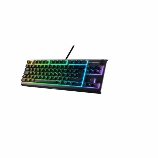 Keyboard SteelSeries Apex 3 USB Black Gaming French With cable AZERTY