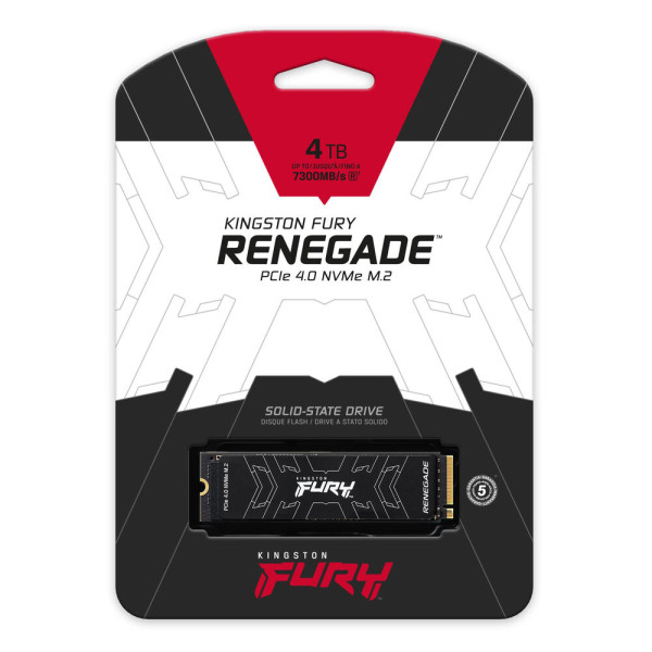 Hard Drive Kingston FURY RENEGADE 4 TB SSD