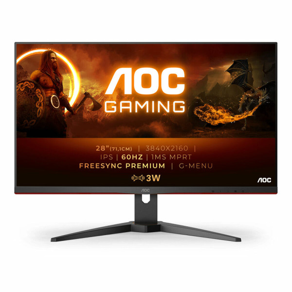 Monitor AOC U28G2AE/BK 4K ULTRA HD LED