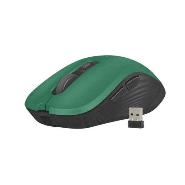 Wireless Mouse Natec ROBIN 1600 DPI Green