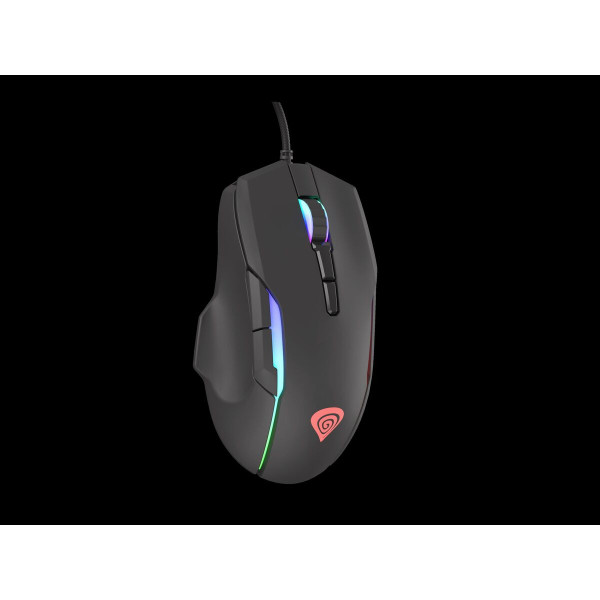 Gaming Mouse Genesis Xenon 220 RGB 6400 DPI Black