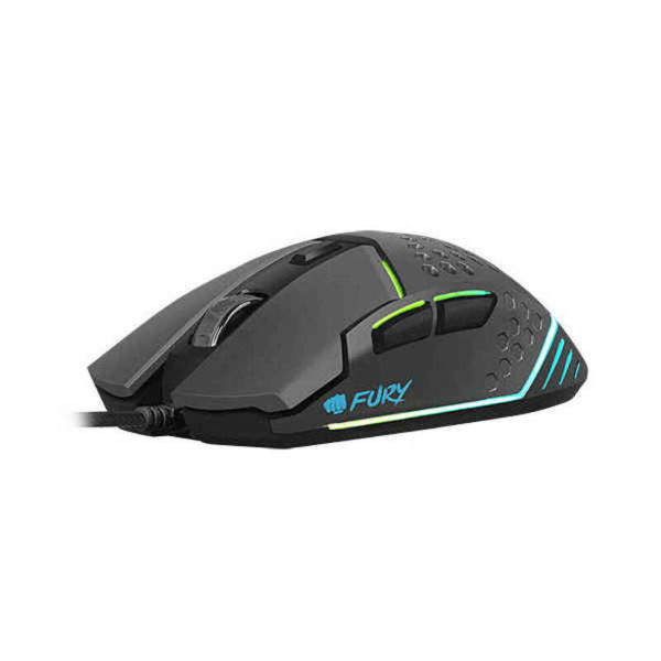 Gaming Mouse Fury Battler RGB 6400 DPI Black