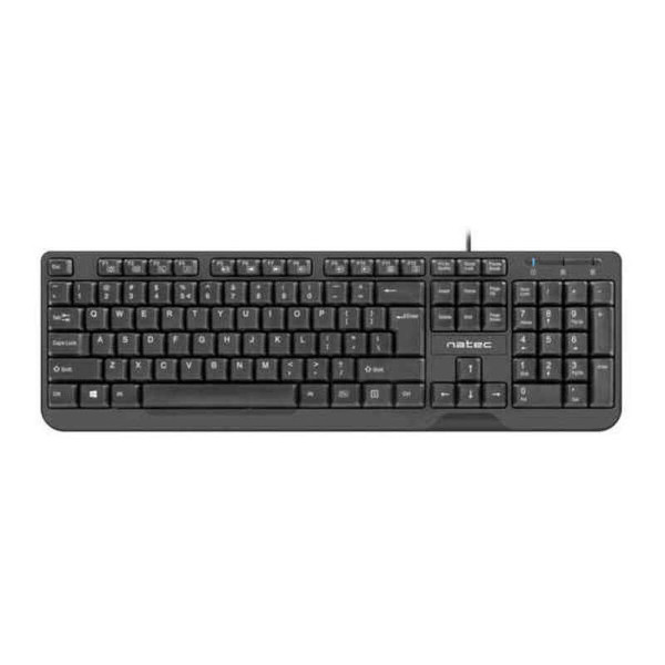 Keyboard Natec TROUT SLIM Black (PT)