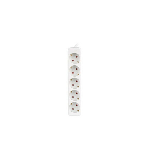 Power Strip - 5 Sockets Schuko Lanberg PS0-05F-0300-W 3 m White 2500 W