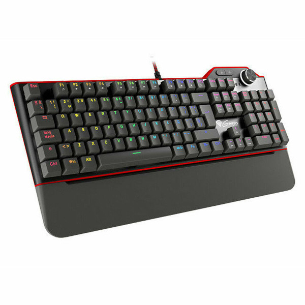 Gaming Keyboard Genesis RX85 Black RGB Spanish