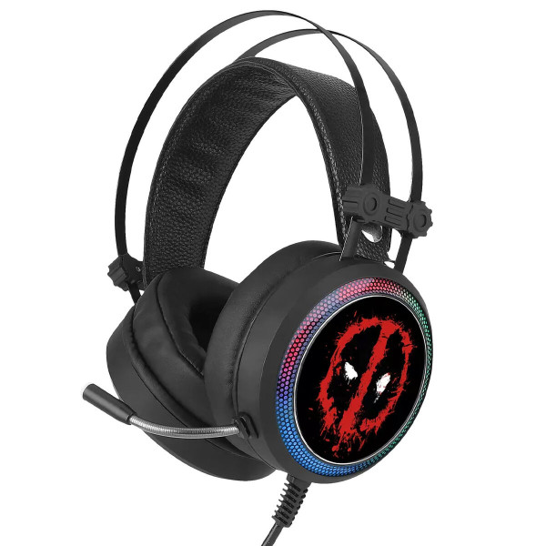 Headphones with Microphone Deadpool Marvel