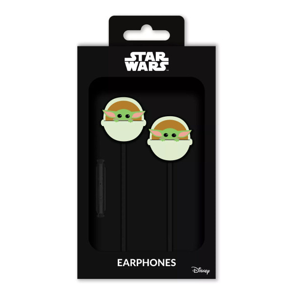 Headphones with Microphone ERT Group YODA STAR WARS Multicolour