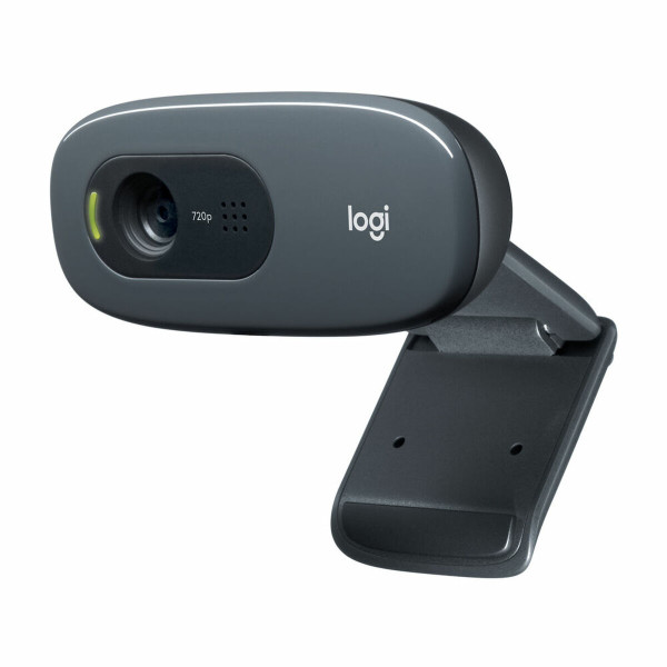 Webcam Logitech 960-001381 720p Black