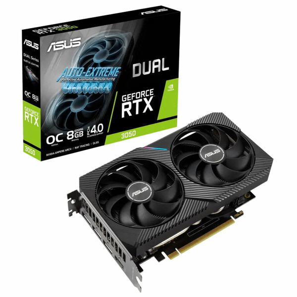 Graphics card Asus NVIDIA DUAL-RTX3050 8 GB DDR6