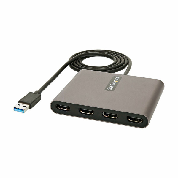 USB 3.0 to HDMI Adapter Startech USB32HD4             Black