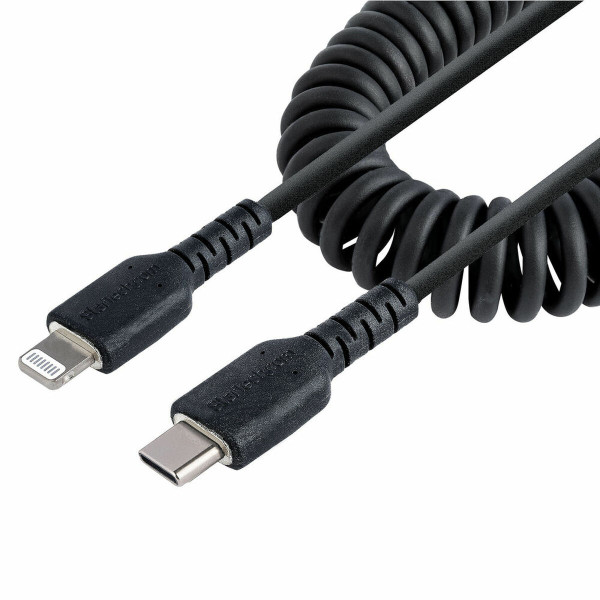 USB to Lightning Cable Startech RUSB2CLT1MBC Black 1 m