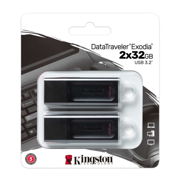 USB stick Kingston DataTraveler Exodia 32 GB x 2 2 USB 3.2 Gen 1