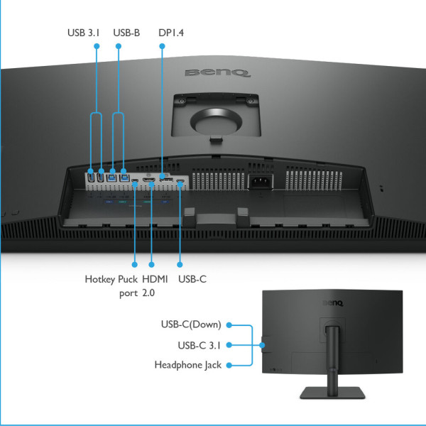 Monitor BenQ PD3205U 31.5" 4K Ultra HD LED IPS