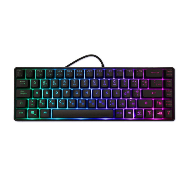 Keyboard CoolBox DG-TEC65-RGB Spanish Qwerty