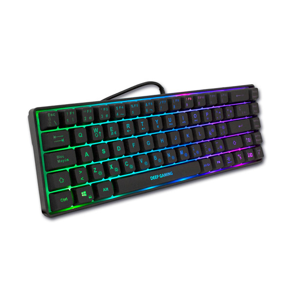 Keyboard CoolBox DG-TEC65-RGB Spanish Qwerty