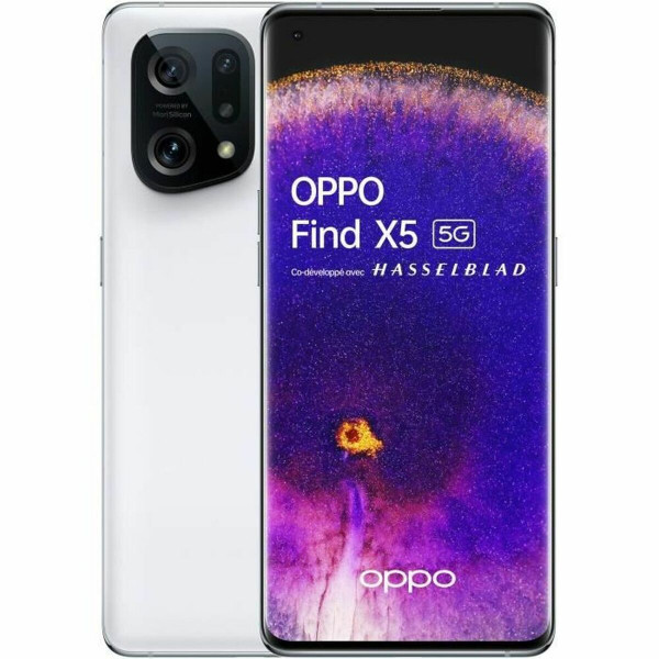 Smartphone Oppo Find X5 5G 6,55" Snapdragon 888 White 8 GB RAM 256 GB