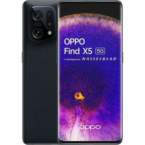 Smartphone Oppo Find X5 5G 6,55" Snapdragon 888 Black 8 GB RAM 256 GB