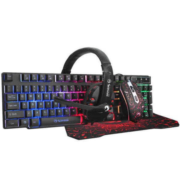 Keyboard with Gaming Mouse Scorpion GA30378035