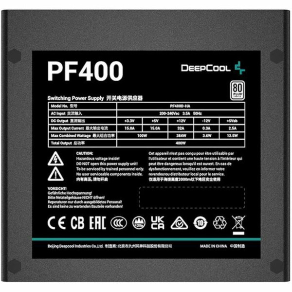 Power supply DEEPCOOL PF400