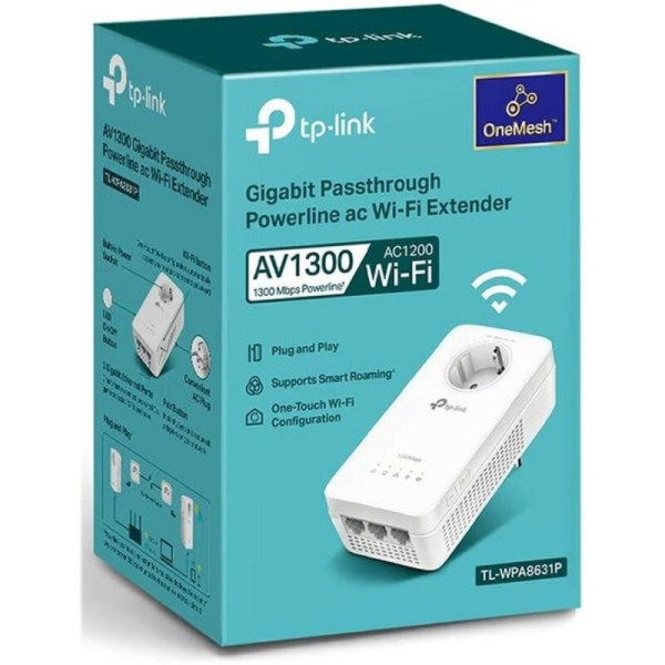 Network Adaptor TP-Link TL-WPA8631P WiFi Gigabit 1300 Mbps 300m