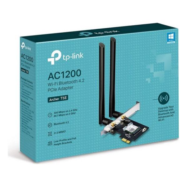 Wi-Fi Network Card TP-Link ARCHER T5E           2.4 GHz 300 Mbps