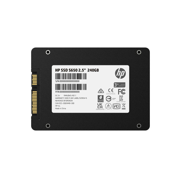 Hard Drive HP 345M8AA 3,5" 240 GB SSD