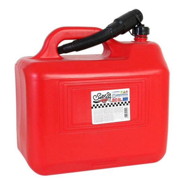 Fuel Tank with Funnel Self 20 L Red