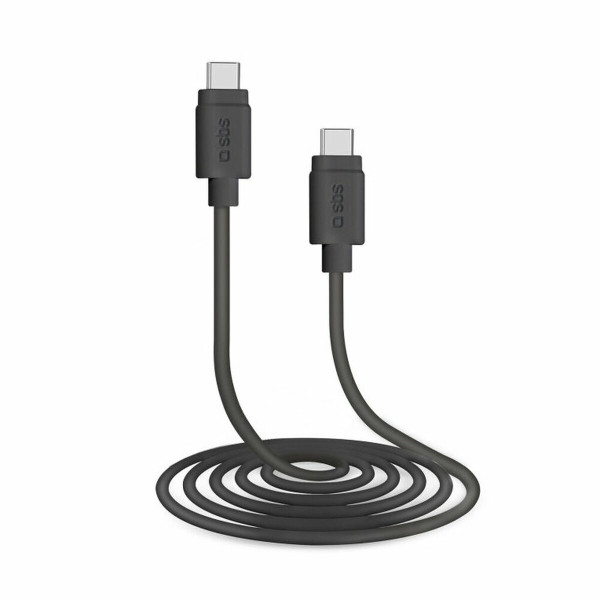 Cable USB C SBS TECABLETCC31K 1,5 m Black