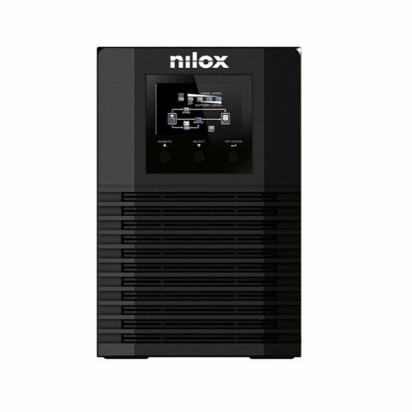 Online Uninterruptible Power Supply System UPS Nilox UPS PREMIUM ONLINE PRO 1500 VA Black 9 Ah 1500 VA