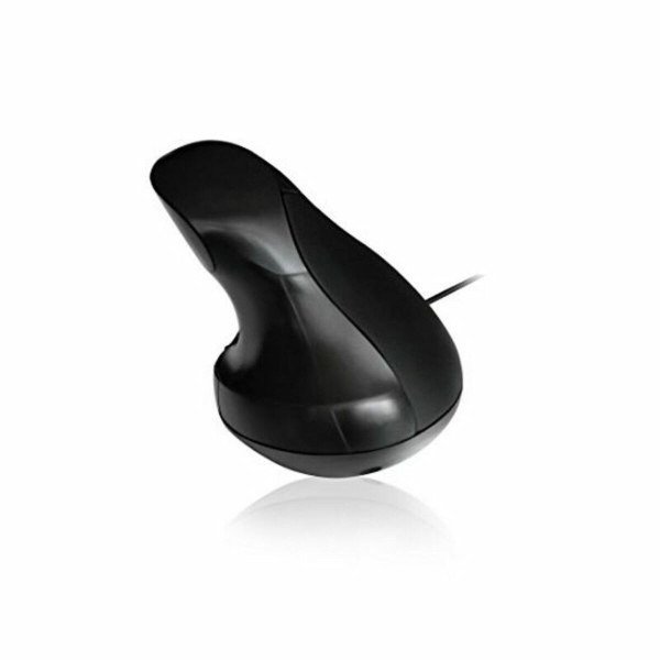 Ergonomic Optical Mouse Ewent EW3156 1000 dpi USB Black