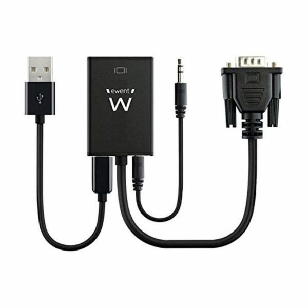 VGA to HDMI Adapter with Audio Ewent EW9866