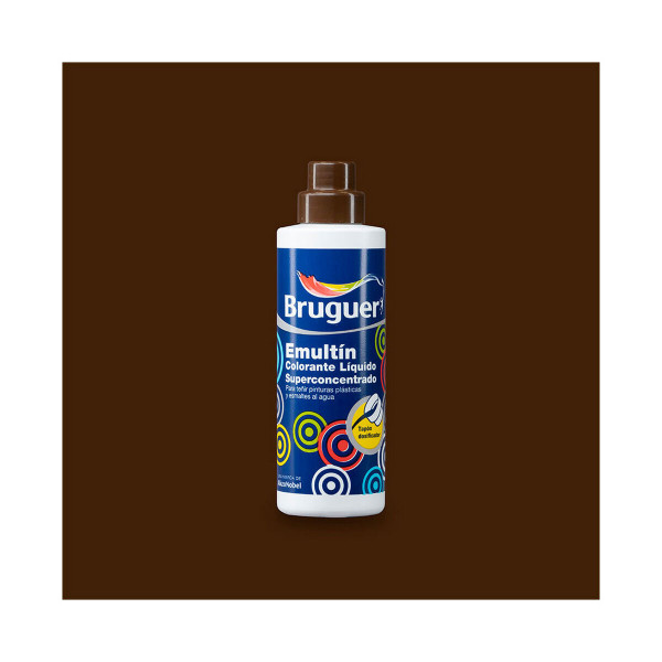 Super concentrated liquid dye Bruguer Emultin 5056679 Brown 50 ml